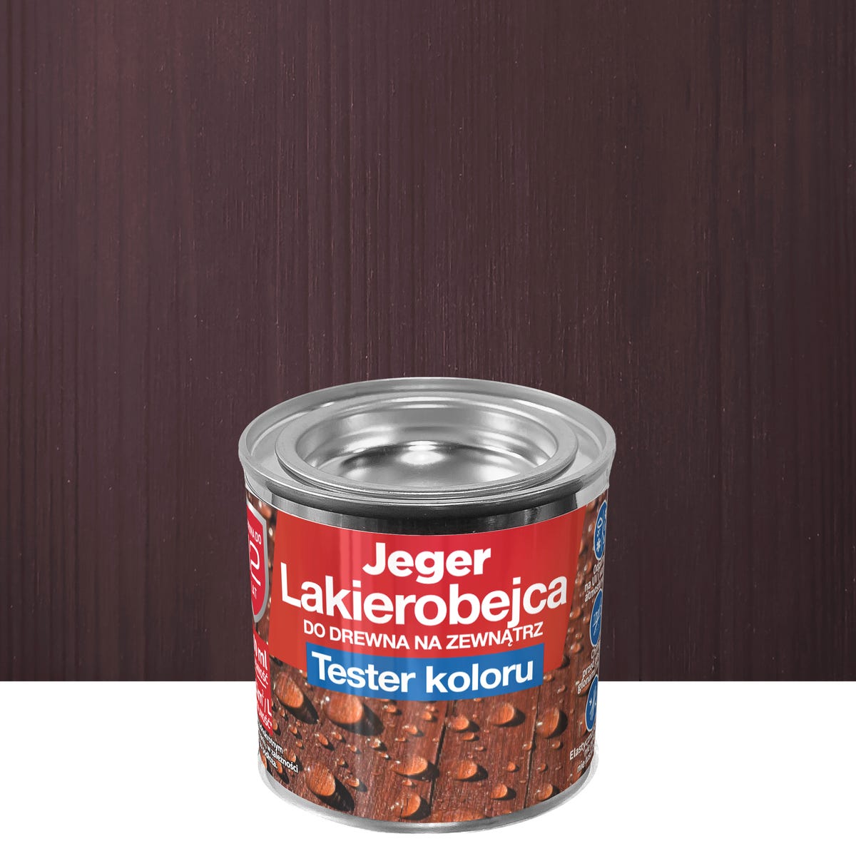 Lakierobejca tester koloru Palisander 100 ml Jeger