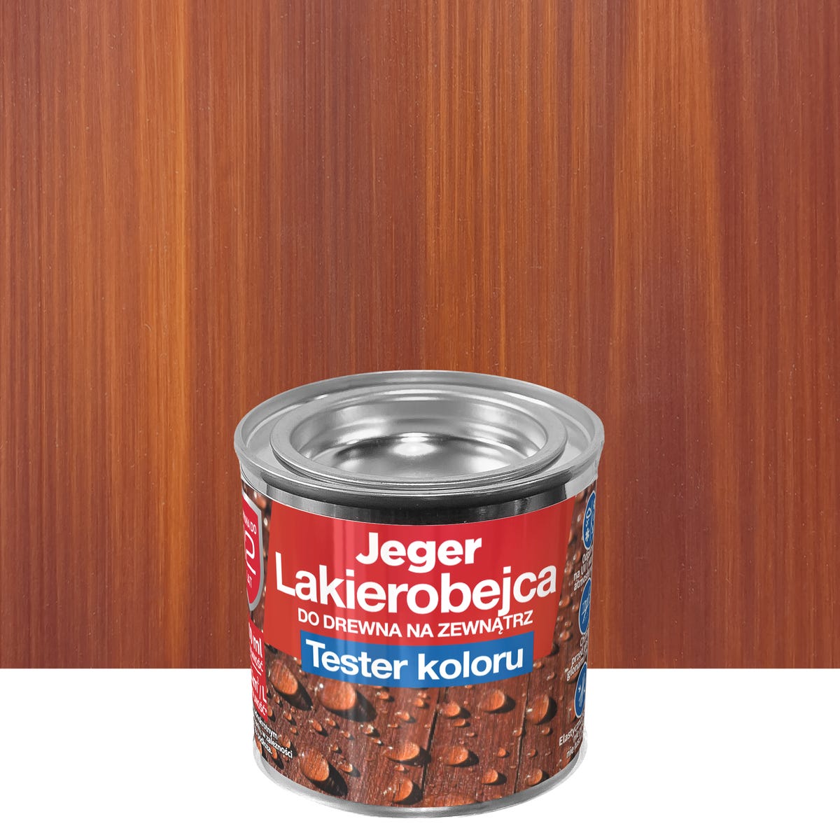 Lakierobejca tester koloru Tek 100 ml Jeger
