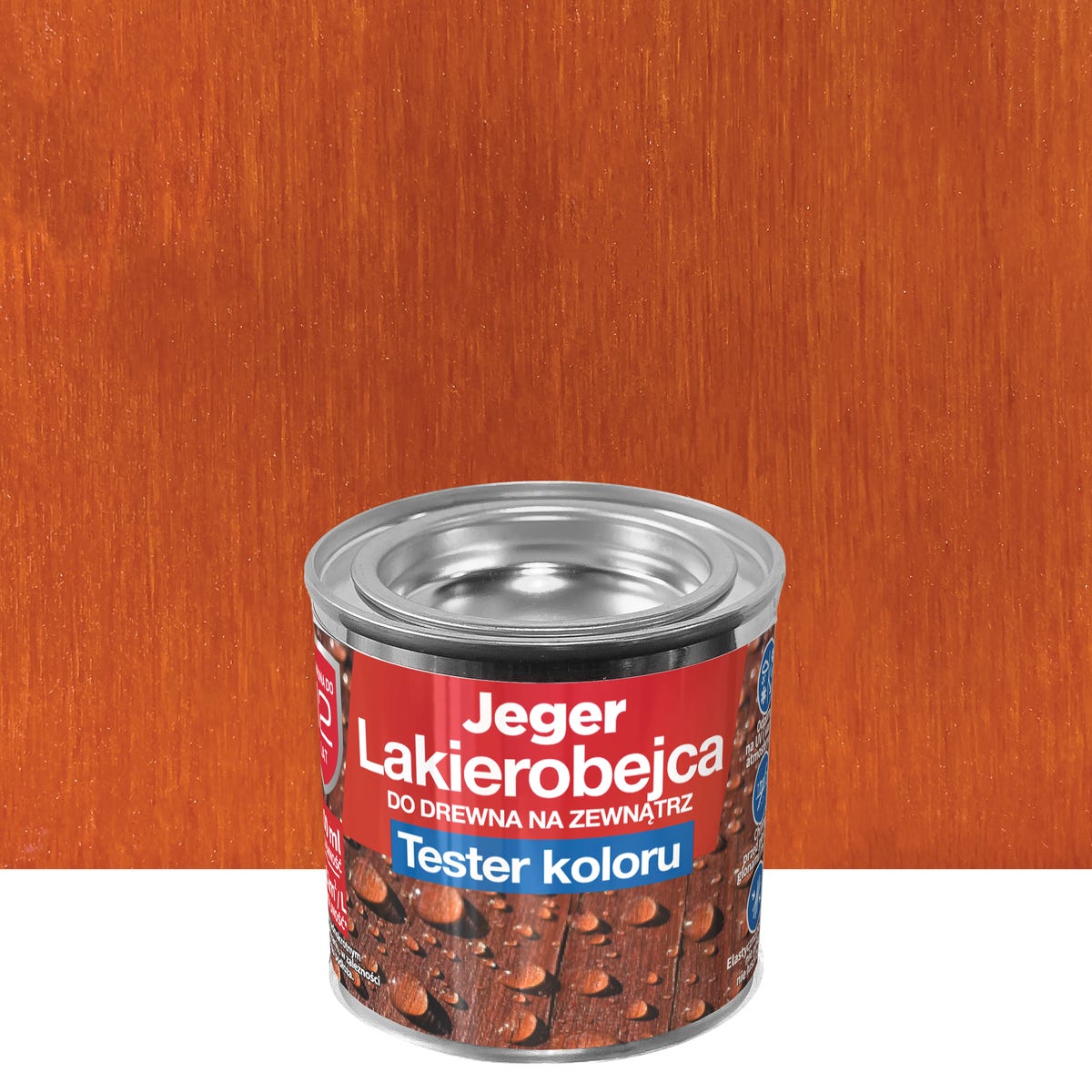 Lakierobejca tester koloru Mahoń 100 ml Jeger