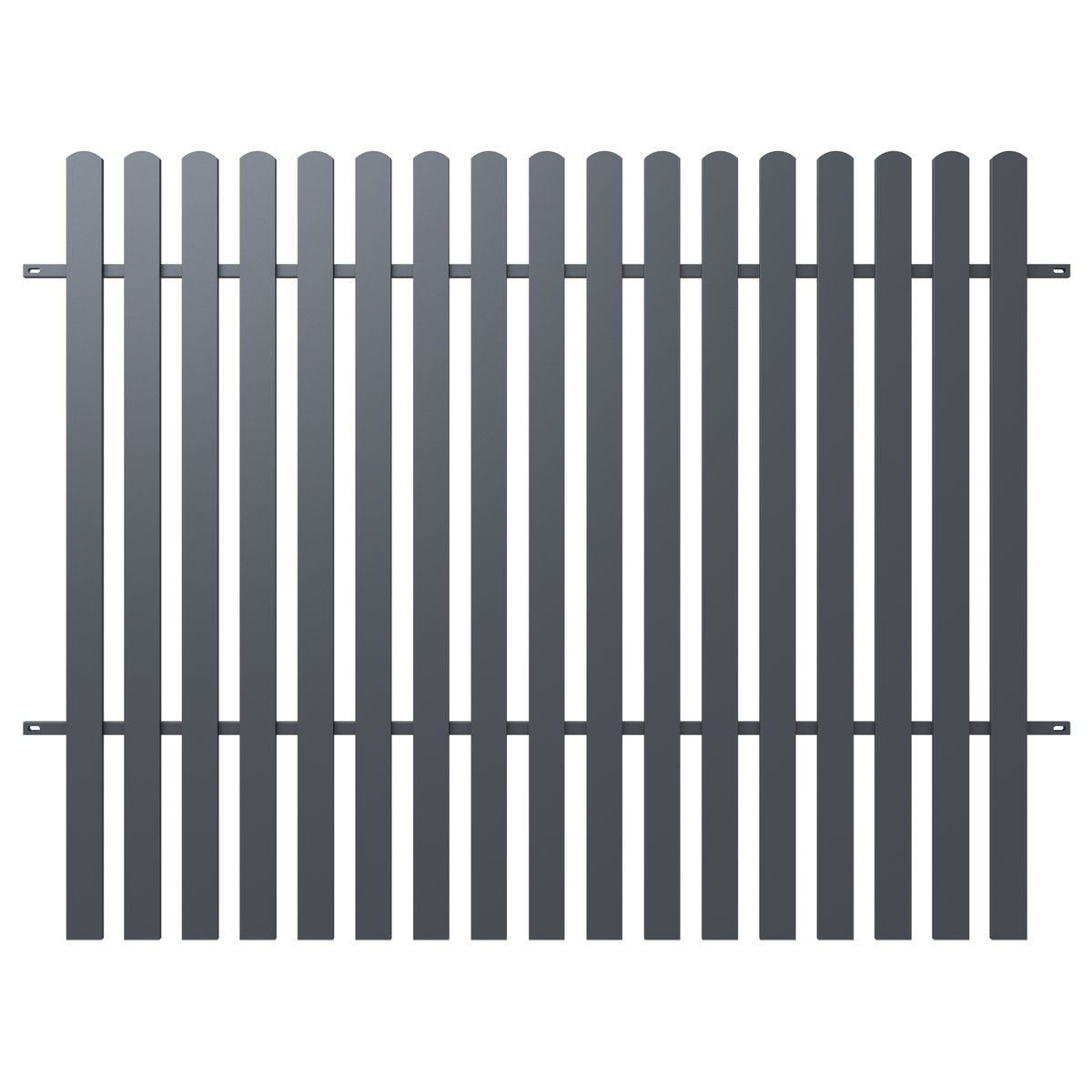 Przęsło ogrodzeniowe Colorado 2x1.5 m antracytowe Polargos