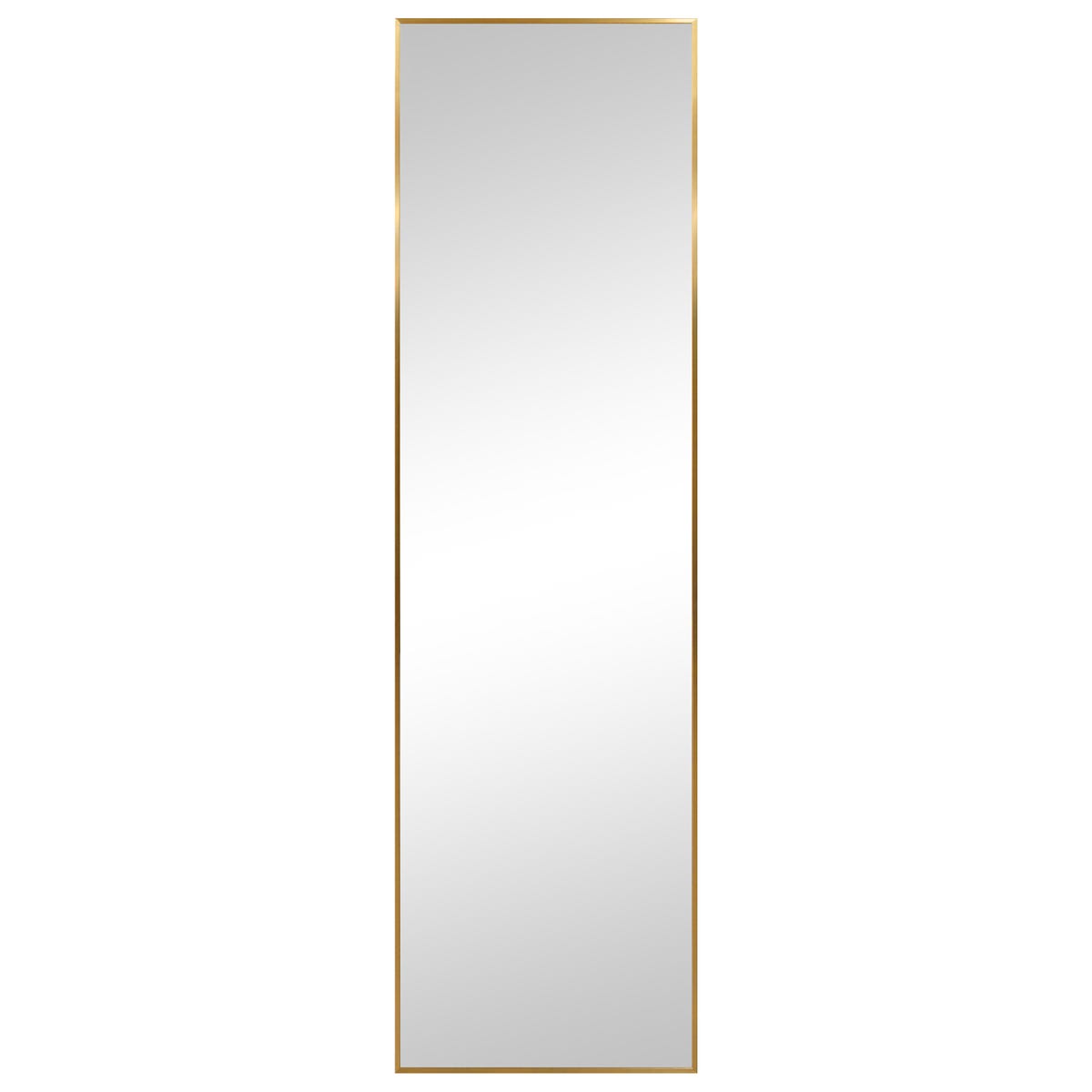 Lustro Bria w złotej ramie 40 x 140 cm Inspire