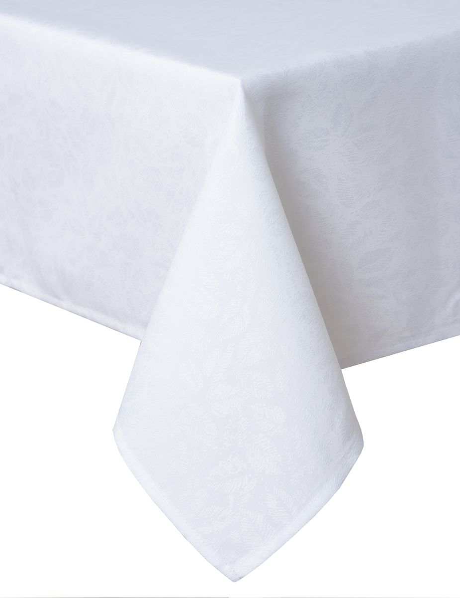 Obrus na stół plamoodporny Bimo biały 140 x 180 cm