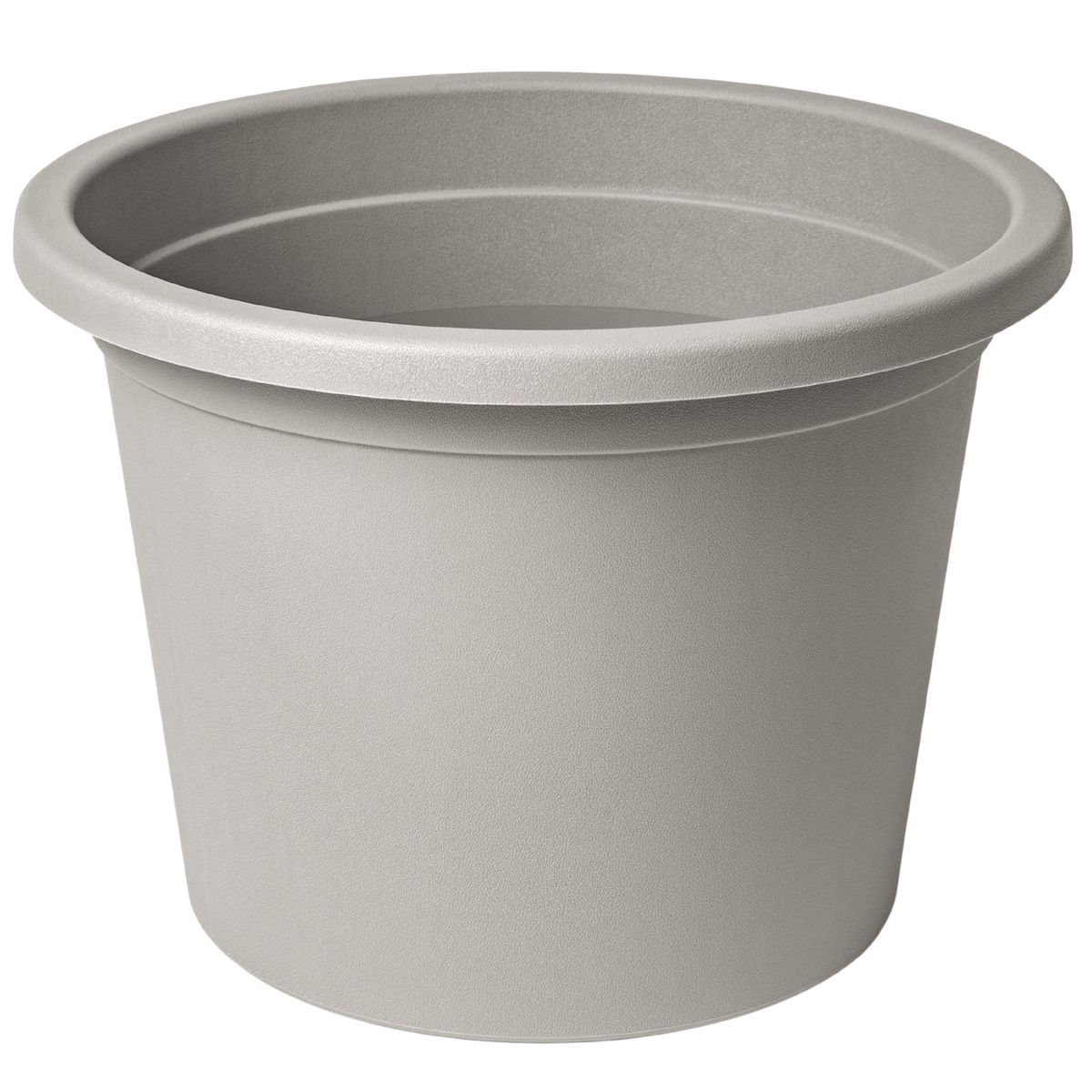 Doniczka plastikowa Cylindro śr.20 cm piaskowa Vog