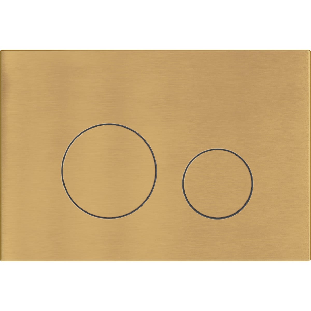 Przycisk spłukujący do stelaża złoty szczotkowany Circle Ravak