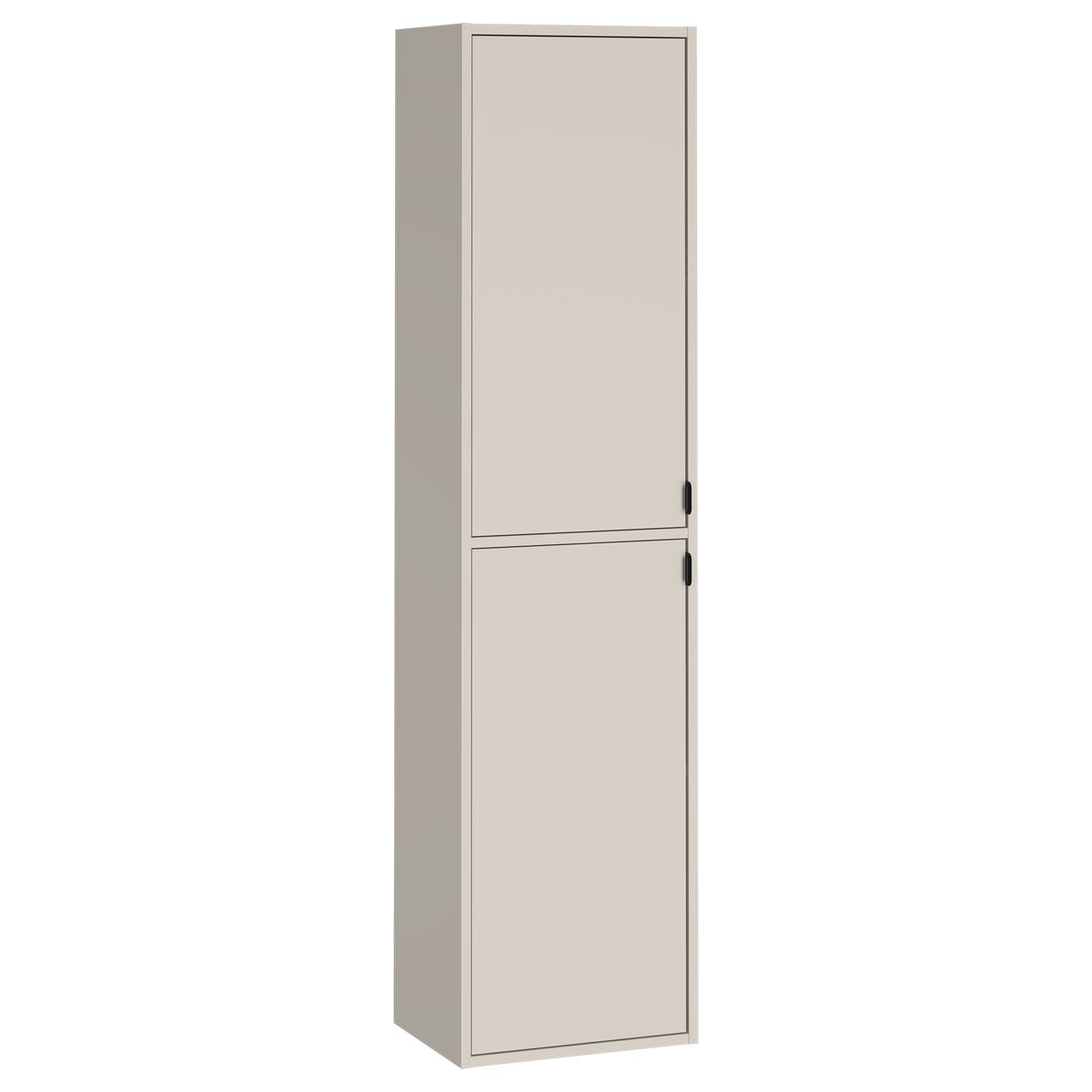 Słupek łazienkowy wiszący Atrato 40x30x160 cm kaszmir Cersanit