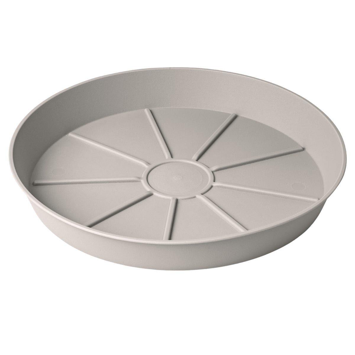 Podstawka pod doniczkę plastikowa śr.23 cm beżowa Vog