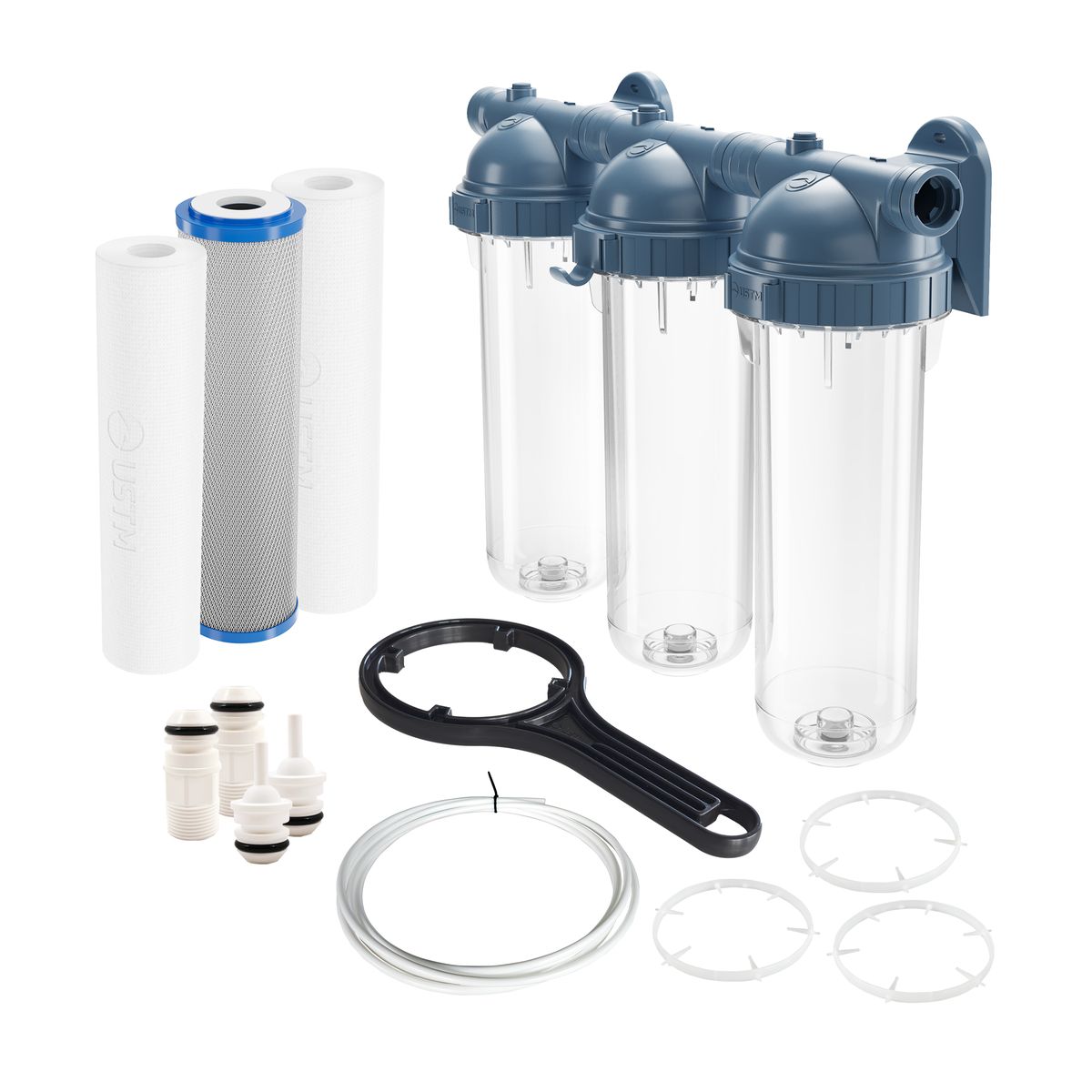 Filtr podzlewozmywakowy 3-stopniowy zestaw UNI 3 IZZI USTM