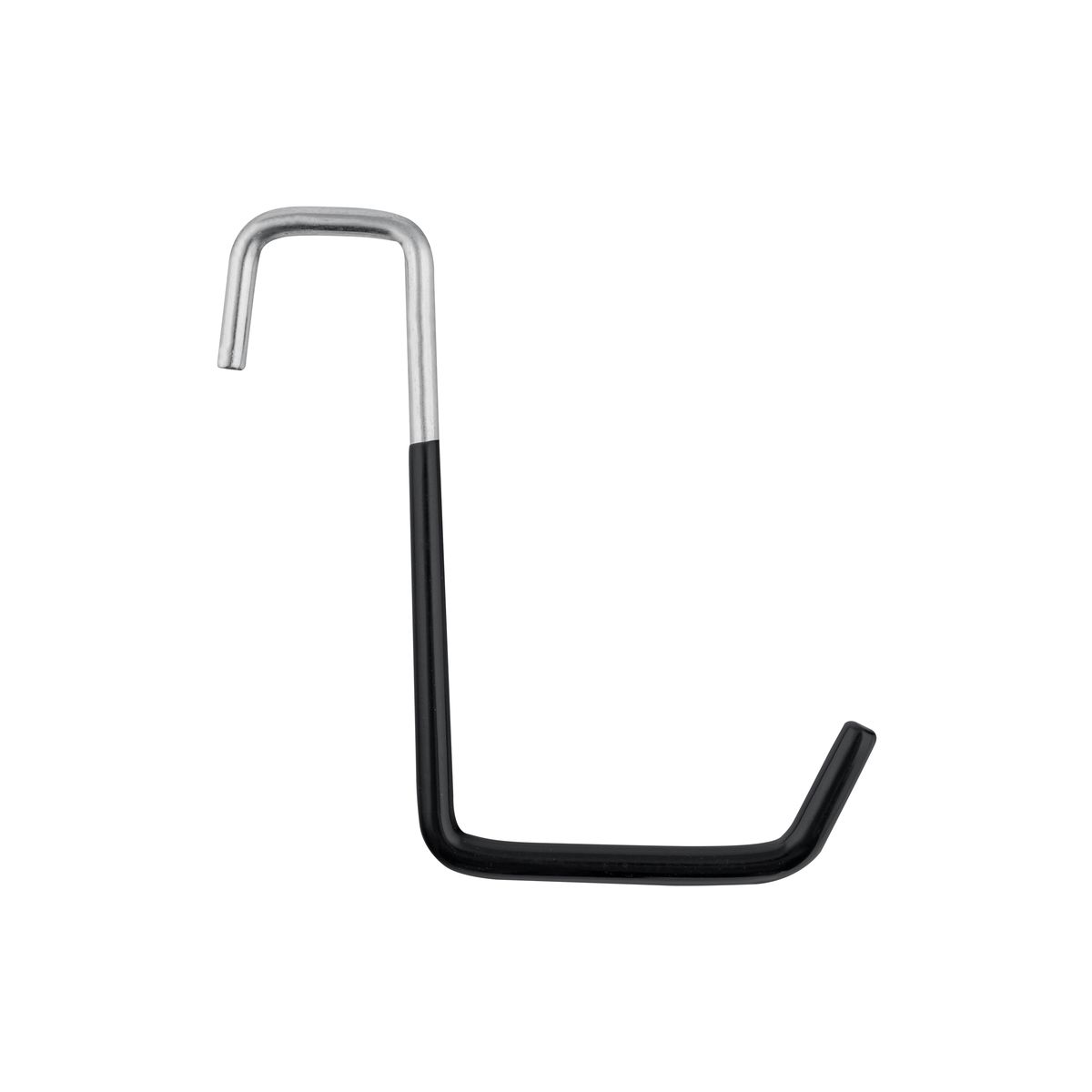 Domax Hak do zawieszenia gumowany HGS 20.5x19x1.1 cm czarny
