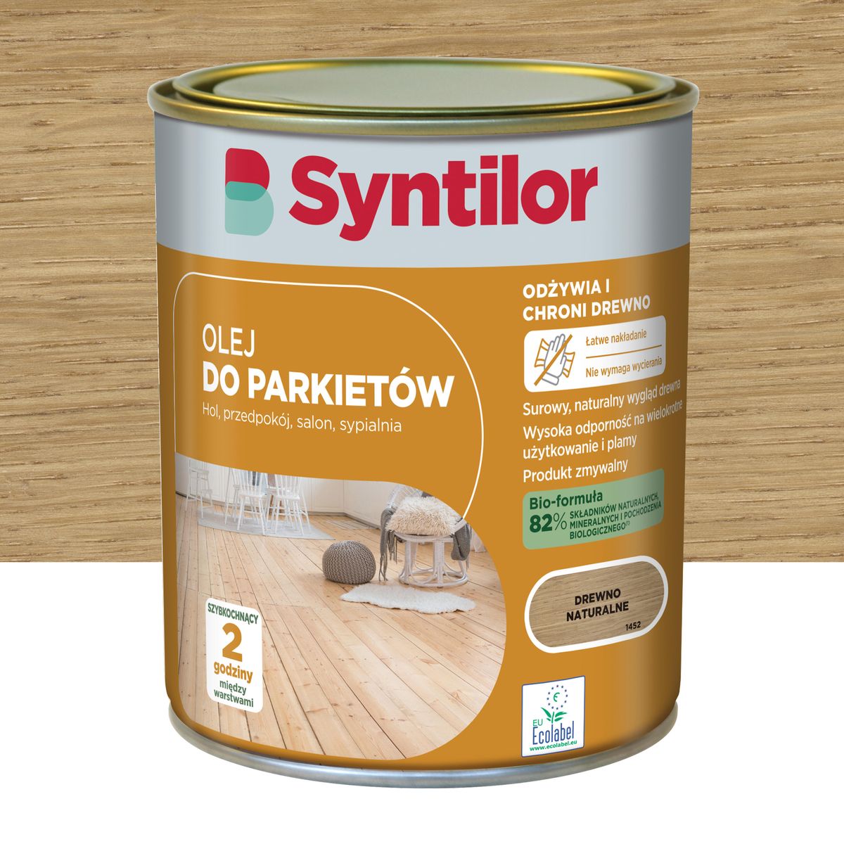 Syntilor Oleje do parkietów drewno naturalne 1 l