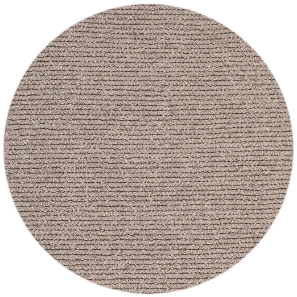 Dywan wełniany okrągły Fir Wool beżowy śr. 160 cm