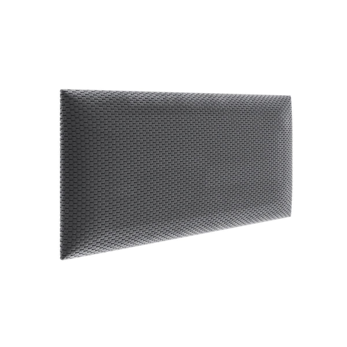 DECO ACADEMY Panel tapicerowany prostokątny 60x30 cm Frotti szare