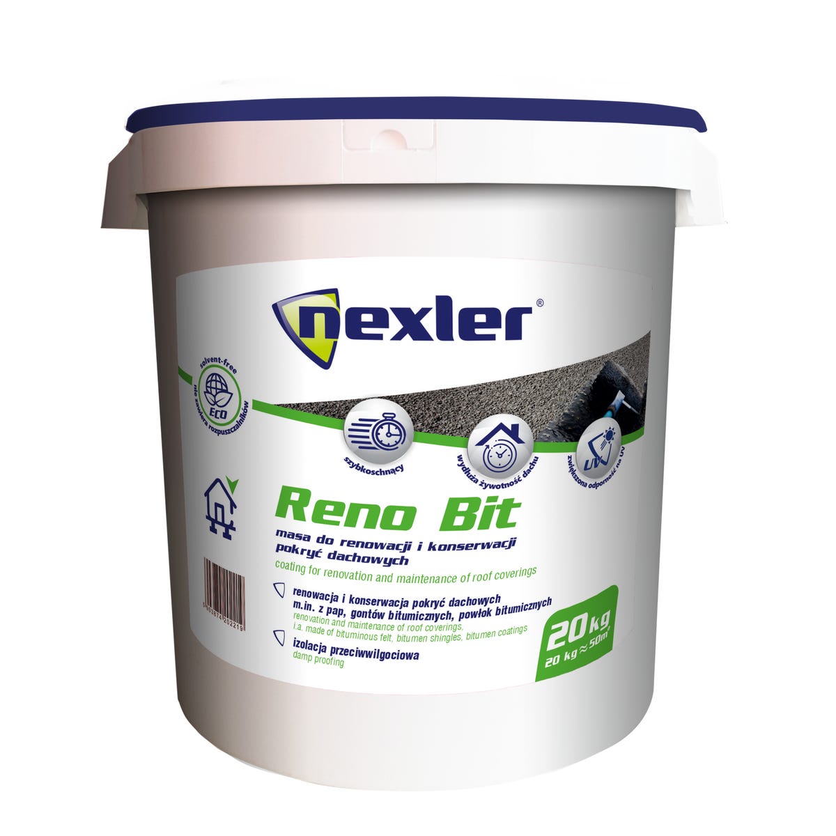 NEXLER Masa uszczelniająca szybkoschnąca Reno BIT 20 kg