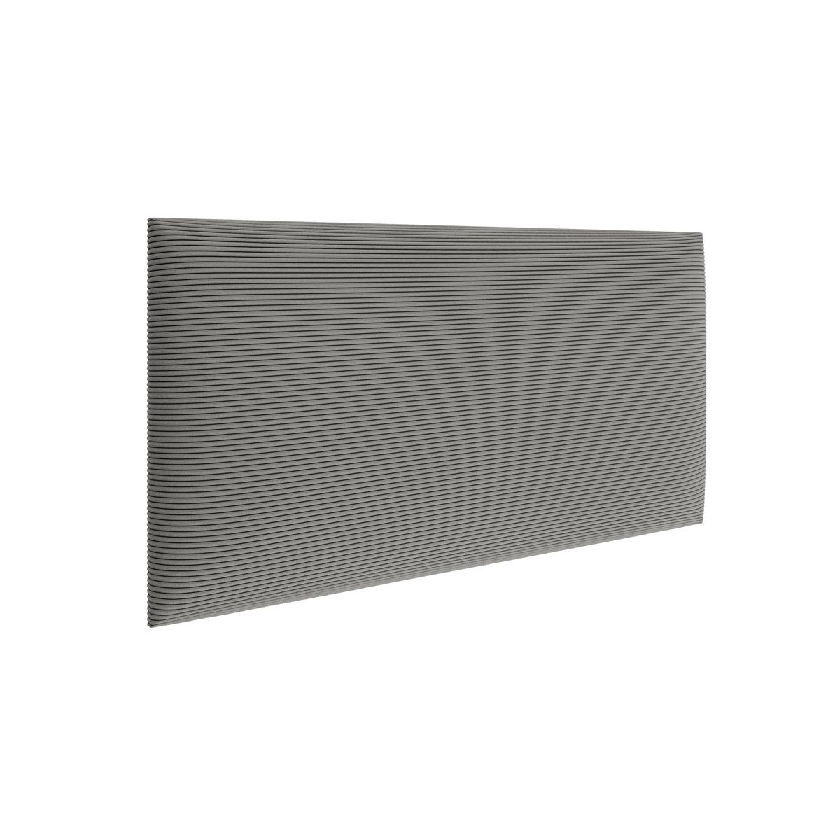 DECO ACADEMY Panel tapicerowany prostokątny 60x30 cm Cordia szary