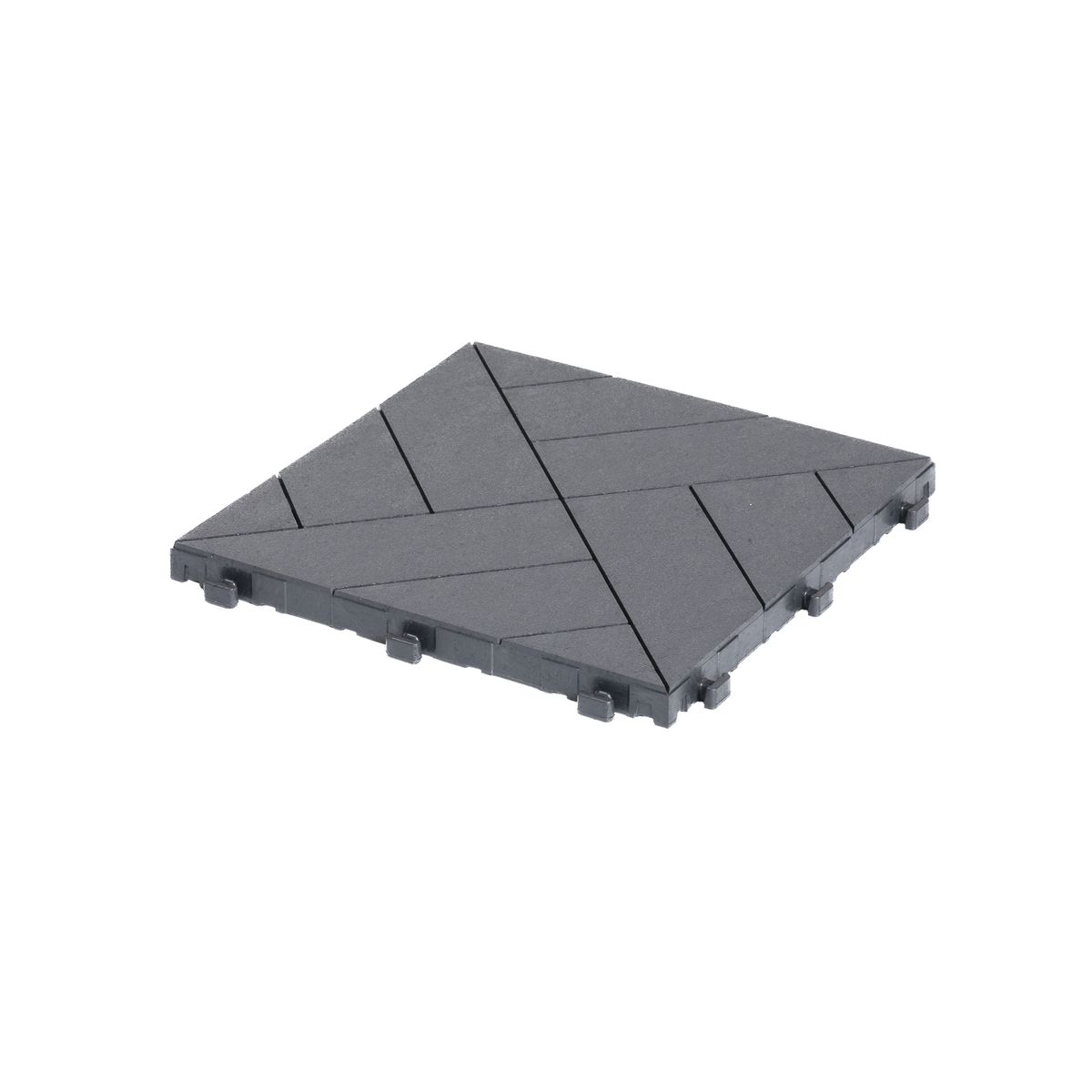 EASY TILE Podest tarasowy Arista Deck 30x30x2 cm szary