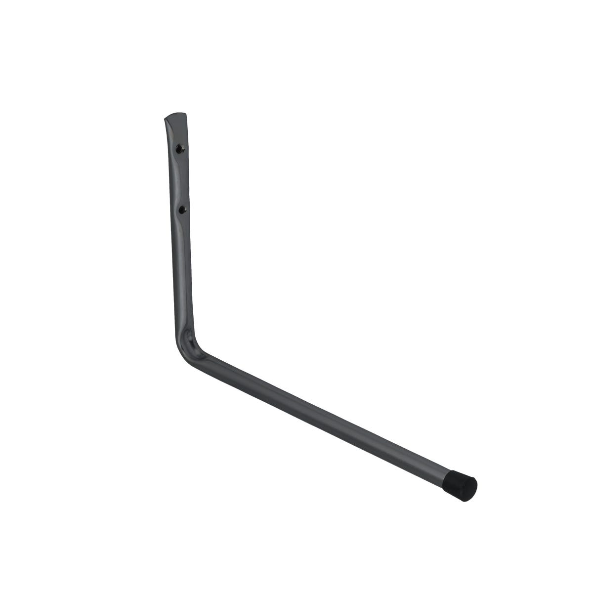 DOMAX Hak ścienny pojedynczy prosty 25x17 cm antracytowy HPP 250