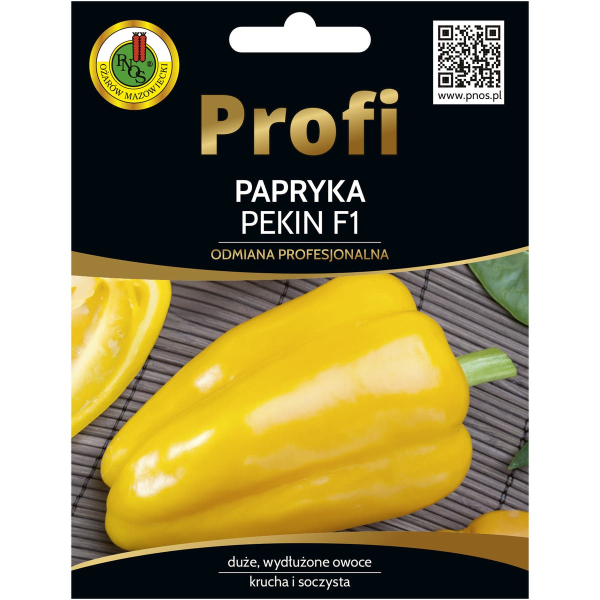 Papryka pod osłony Pekin nasiona 15szt. Pnos