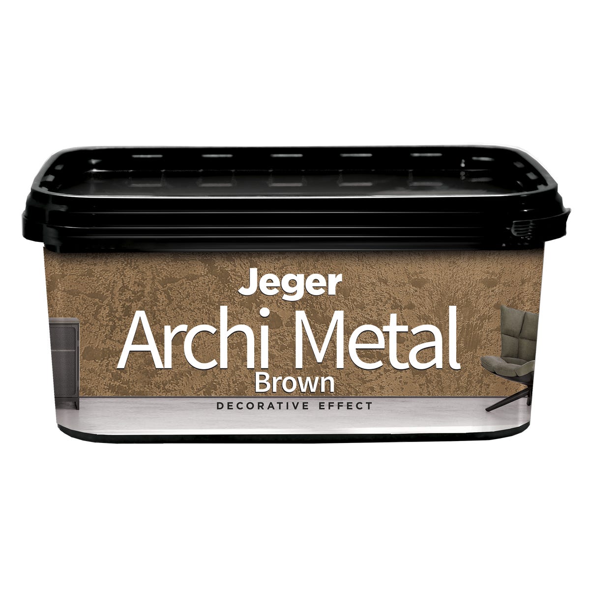 Efekt dekoracyjny Archi Metal brązowy 2 l Jeger