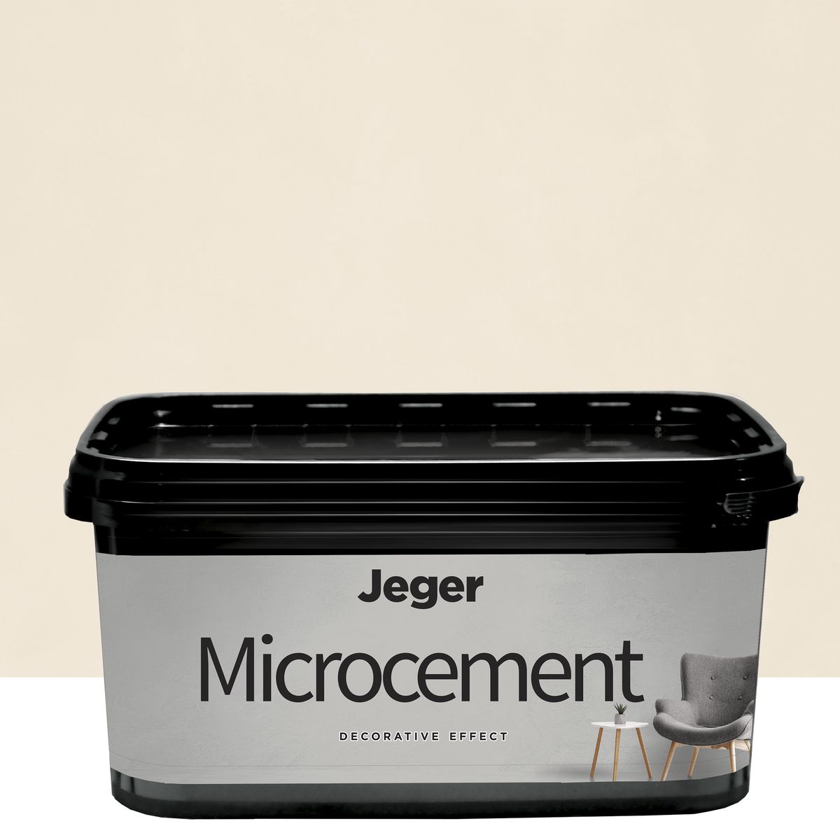Efekt dekoracyjny Mikrocement Beige 7 kg Jeger
