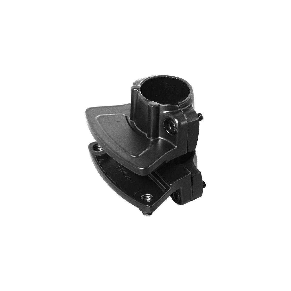 Wspornik półki do szafy Tris Black śr. 25 mm czarny Q25