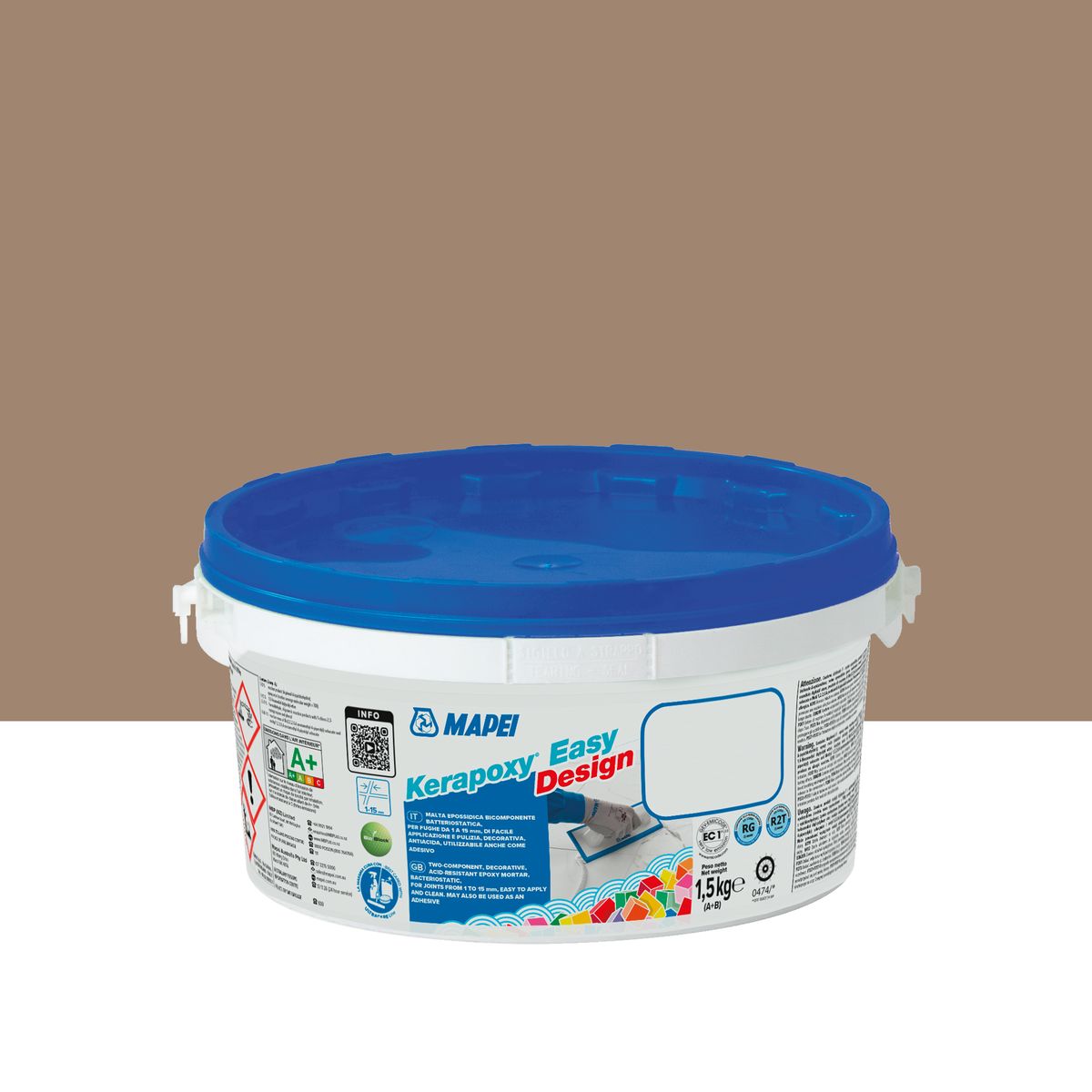 Fuga epoksydowa Kerapoxy Easy Design 135 złoty pył 1.5 kg Mapei
