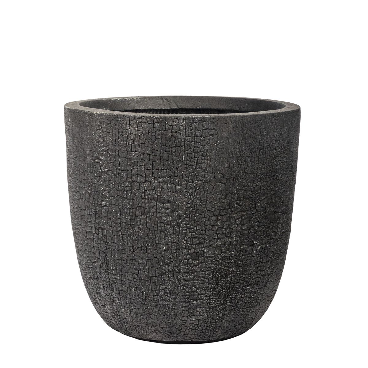 Donica cementowa Preto 35cm czarna Esti&Esta