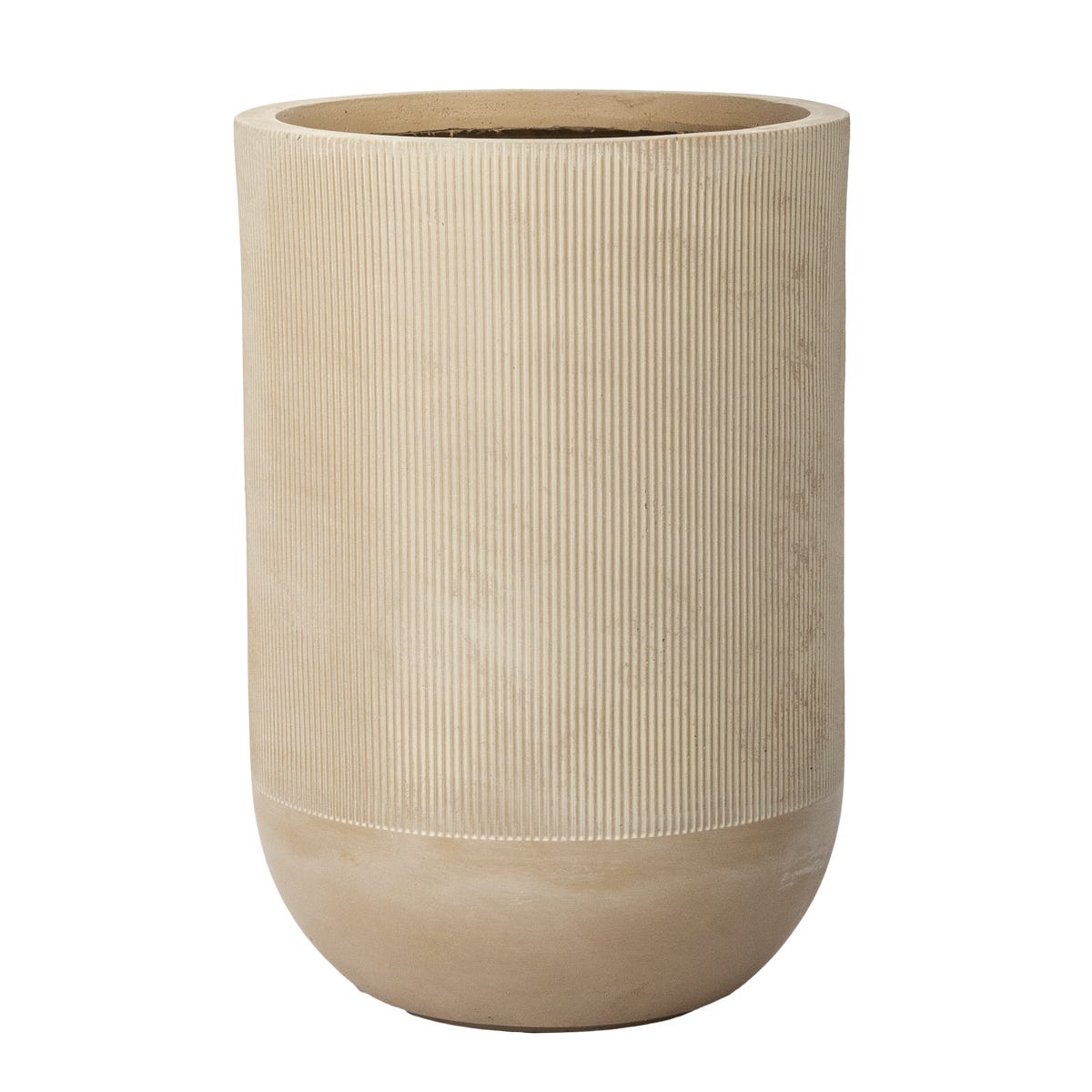 Donica cementowa Marron 34cm beżowa Esti&Esta