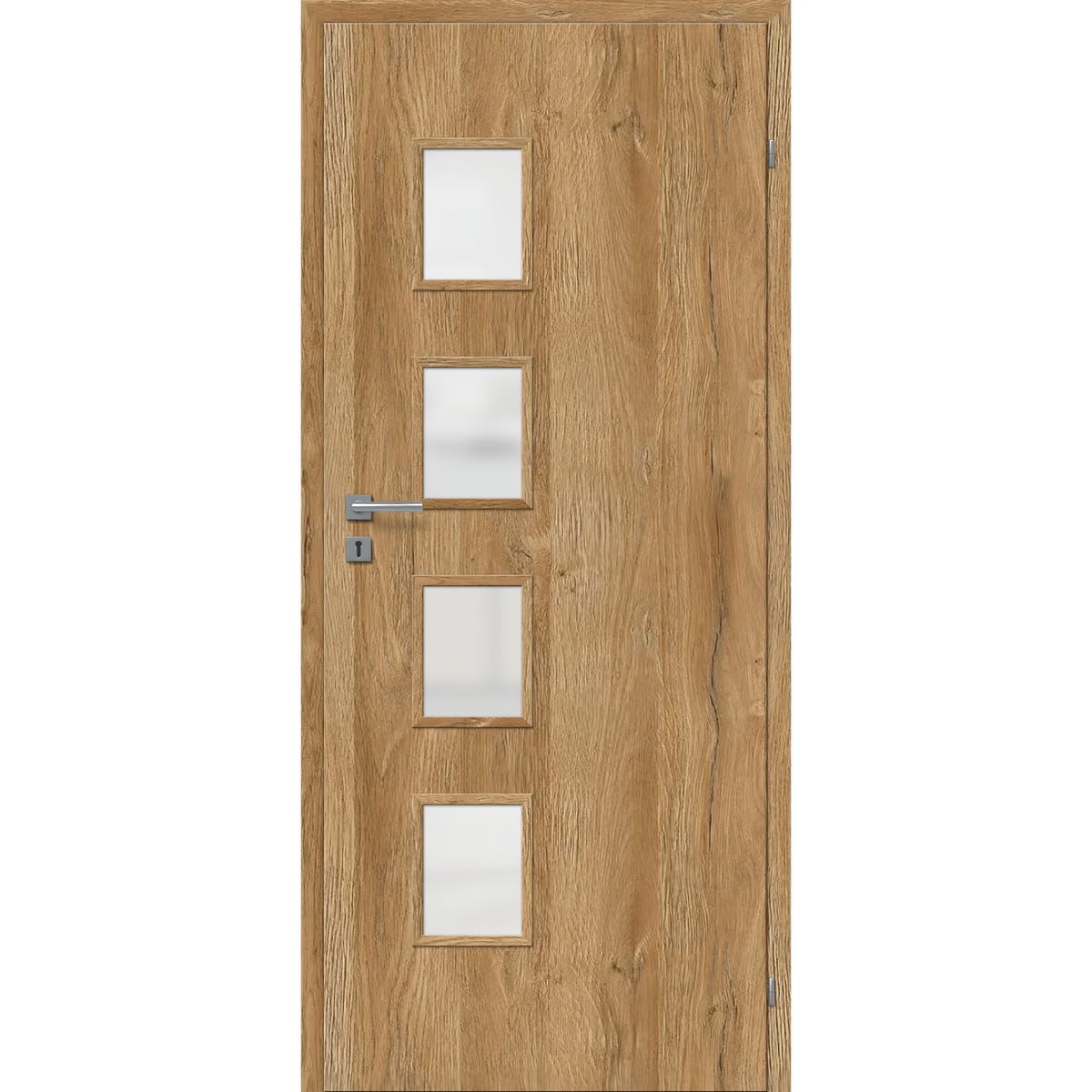 Drzwi wewnętrzne pokojowe Samat Dąb Grenada 80 prawe