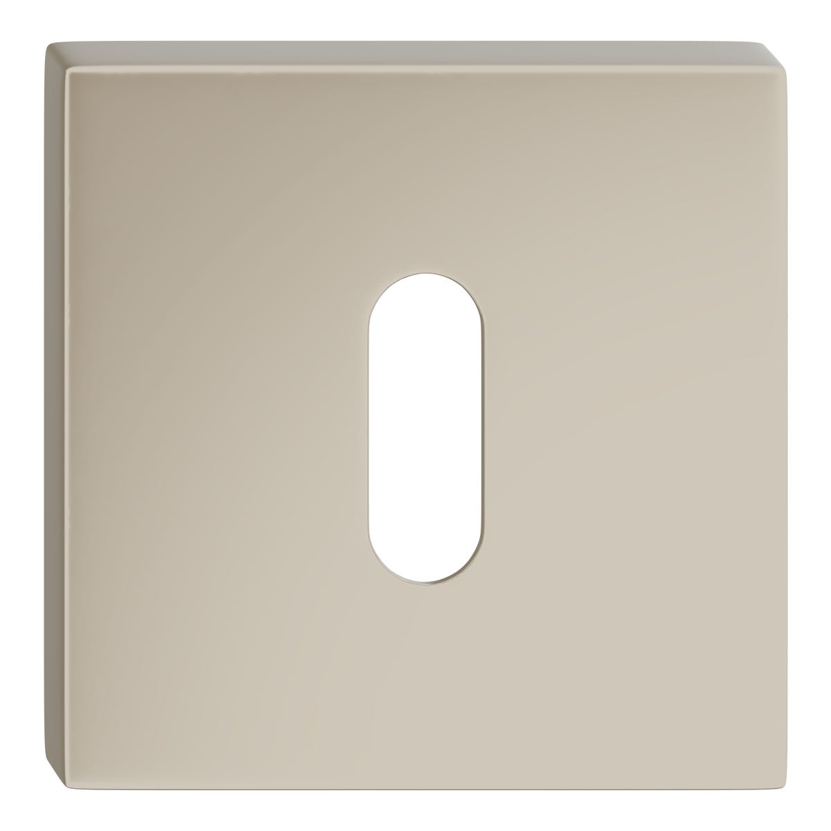 METALBUD Rozeta podklamkowa pod klucz Zumba nikiel satyna