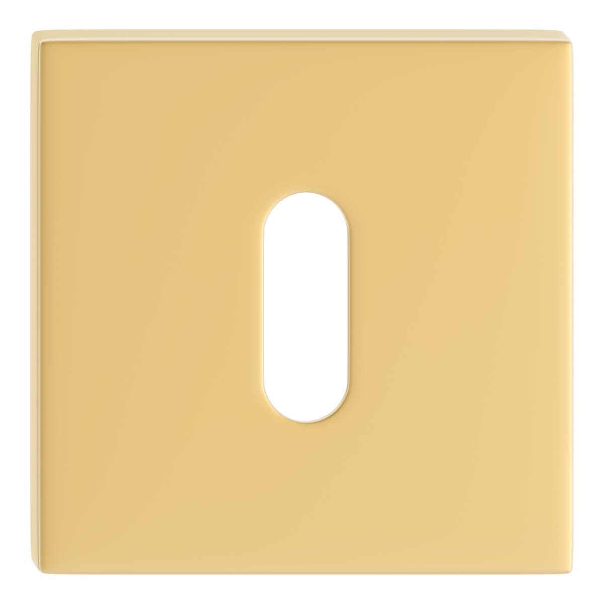 METALBUD Rozeta podklamkowa na klucz Zumba złota mosiądz