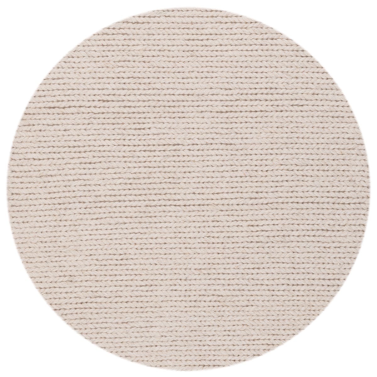 Dywan wełniany okrągły Fir Wool ivory śr. 160 cm