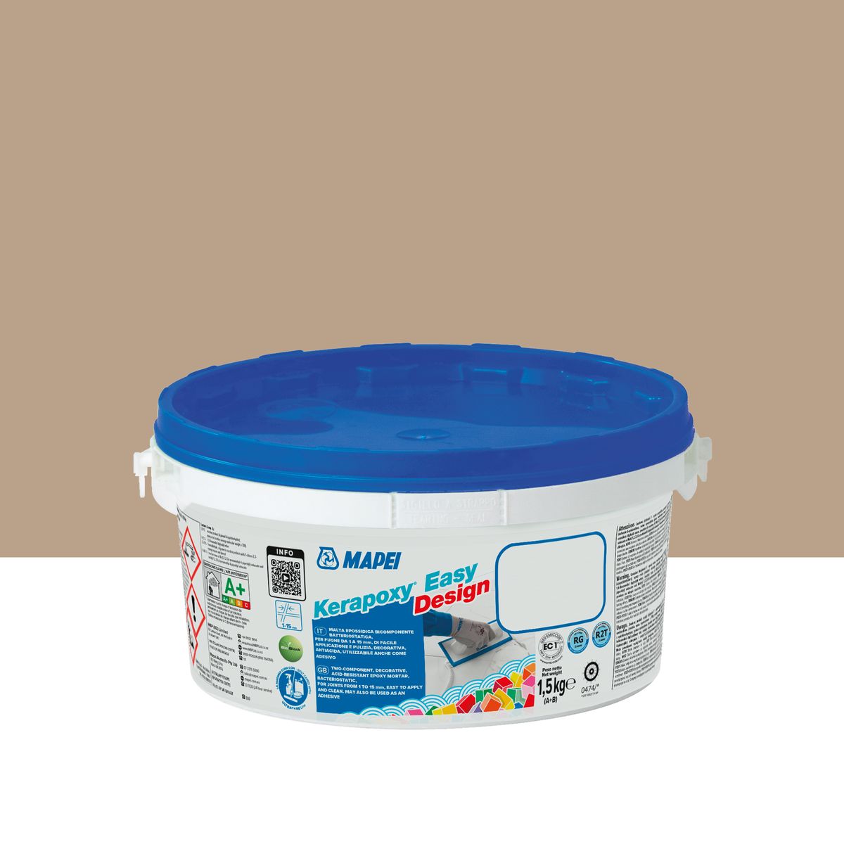 Fuga epoksydowa Kerapoxy Easy Design 188 ciasteczko 1.5 kg Mapei