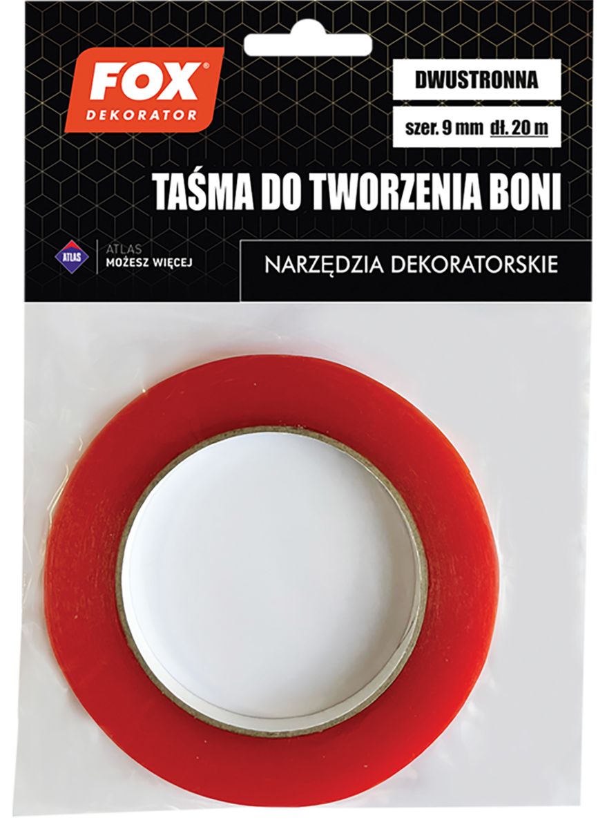 FOX Taśma do tworzenia boni 9 mm/20 m