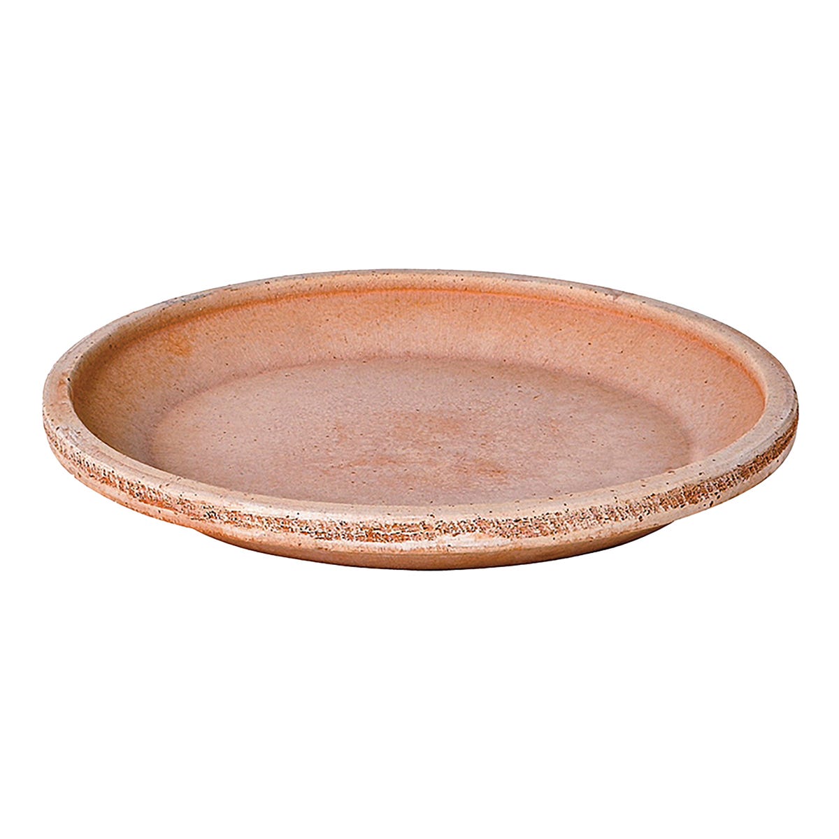 Podstawka gliniana śr.35cm beżowa Deroma