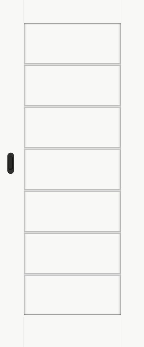 NAWADOOR Drzwiprzesuwne pełne Syrion 80 białe