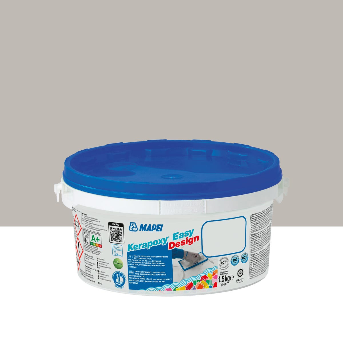 Fuga epoksydowa Kerapoxy Easy Design 110 manhatan 1.5 kg Mapei