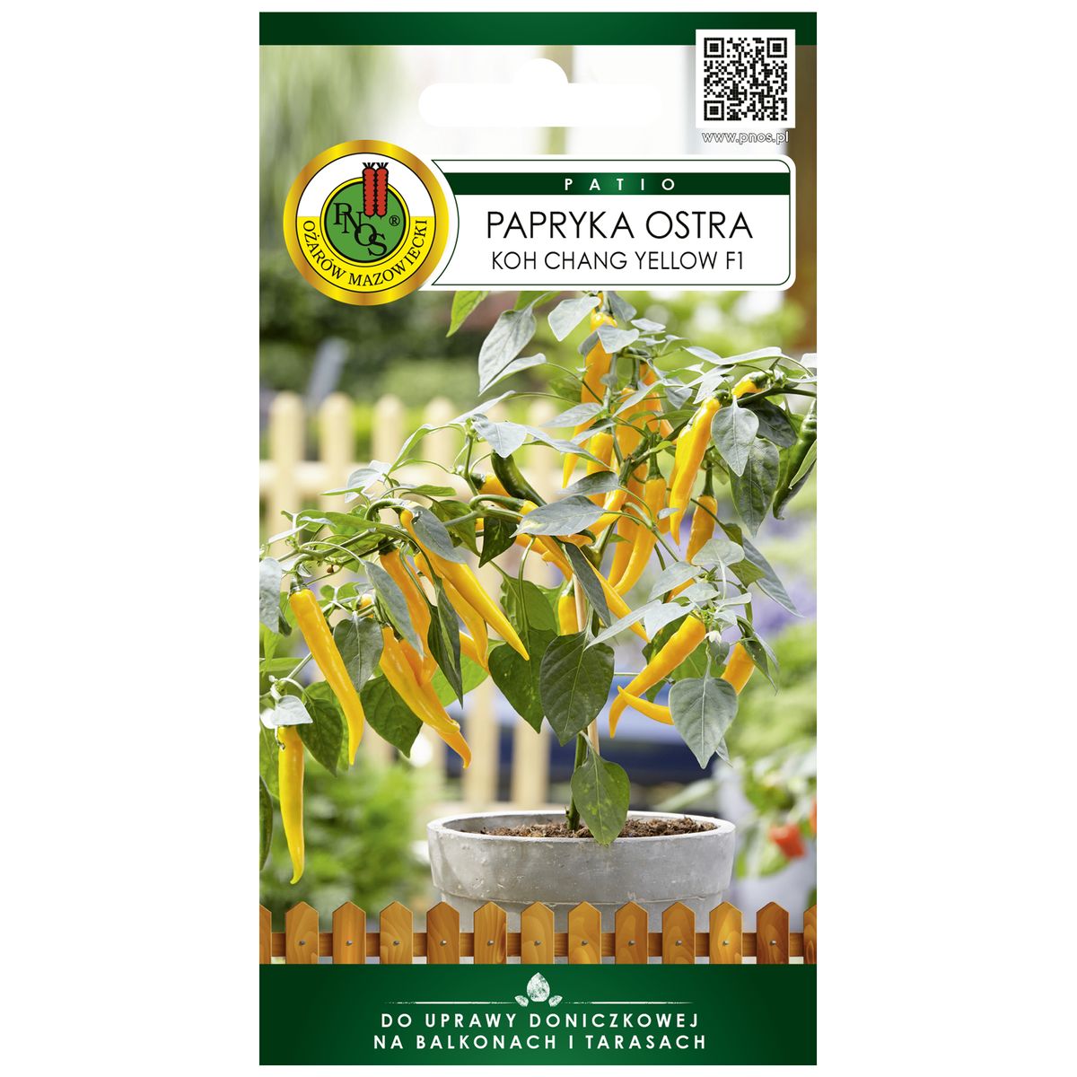Papryka ostra Koh Chang Yellow F1 nasiona 15szt. Pnos