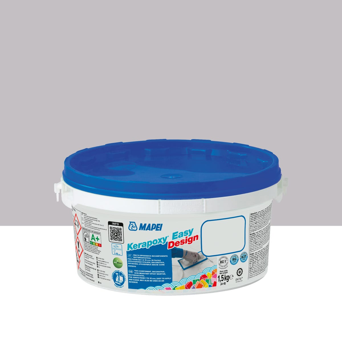 Fuga epoksydowa Kerapoxy Easy Design 163 jasny beż 1.5 kg Mapei