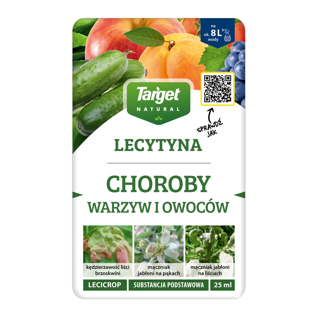Target Środek grzybobójczy Lecicrop Lecytyna 25ml Natural