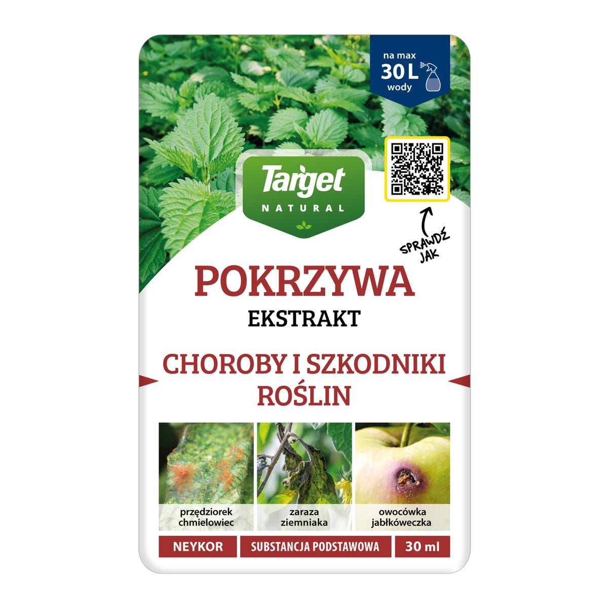 Target Środek grzybobójczy Neykor ekstrakt z pokrzywy 30ml Natural