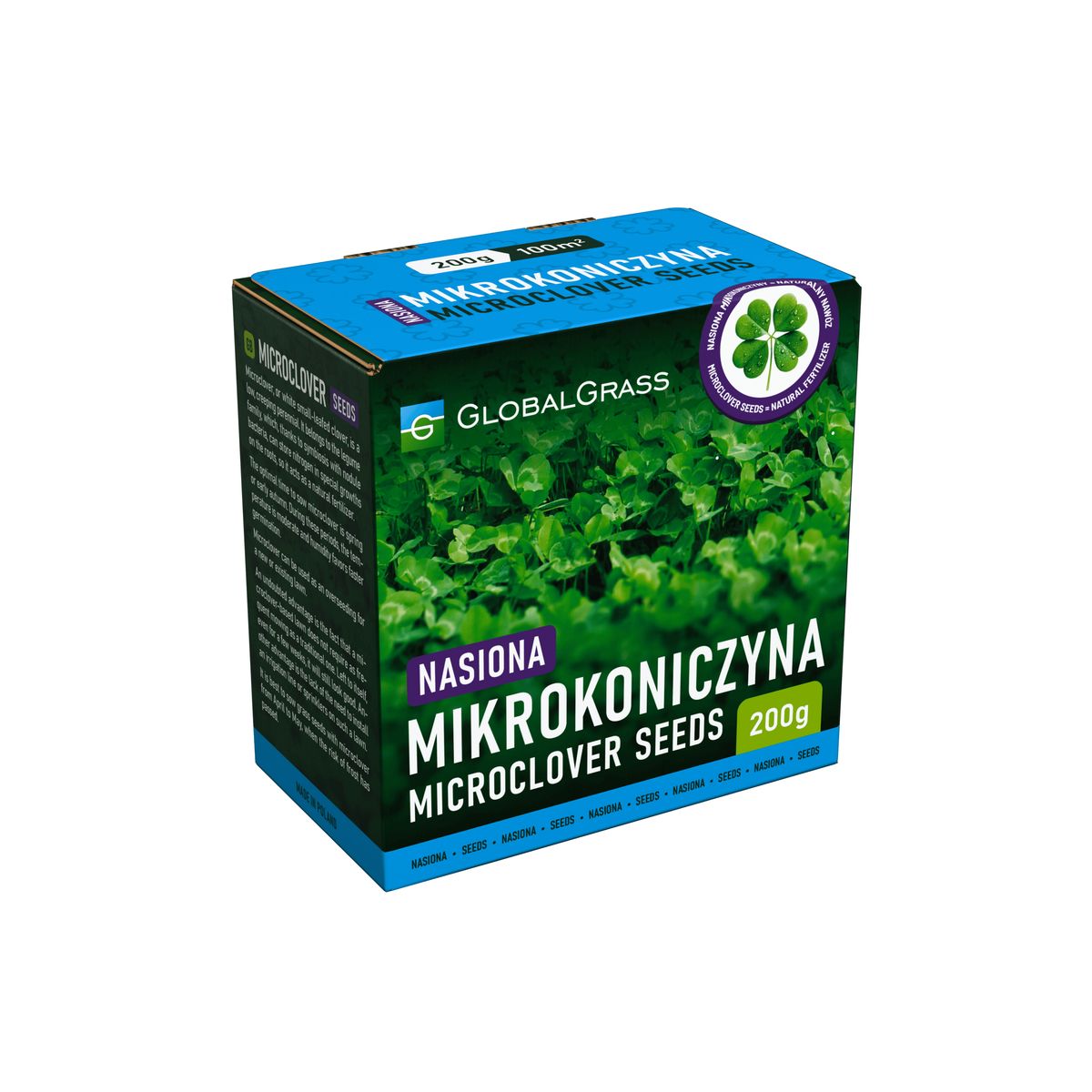 Nasiona trawy z mikrokoniczyną 0.2kg Global Grass