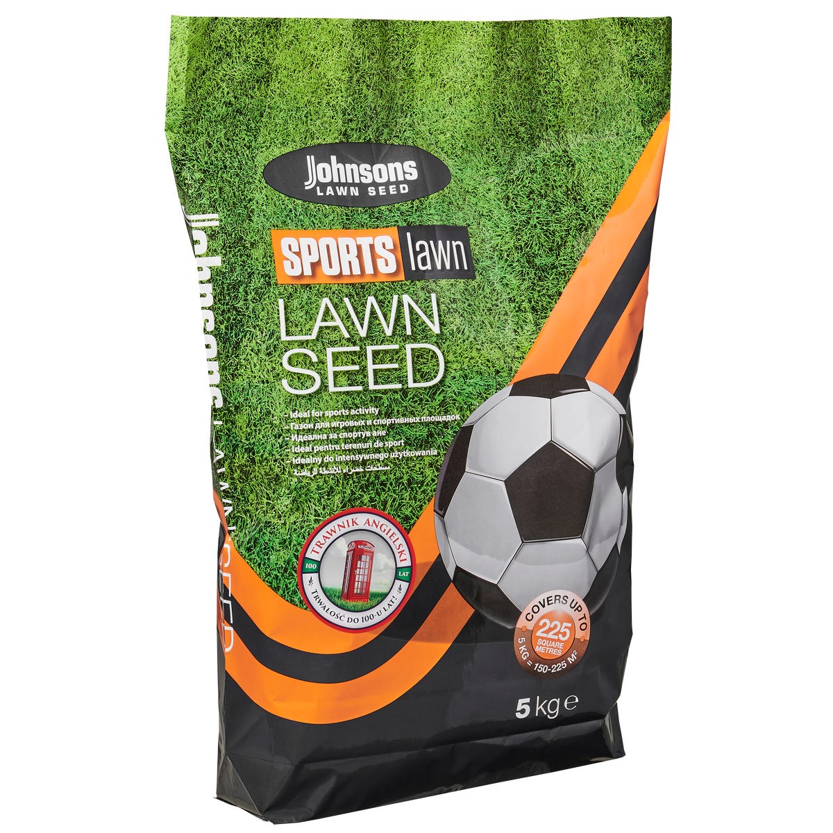 Nasiona trawy na tereny sportowe i rekreacyjne Johnson 5kg Global Grass