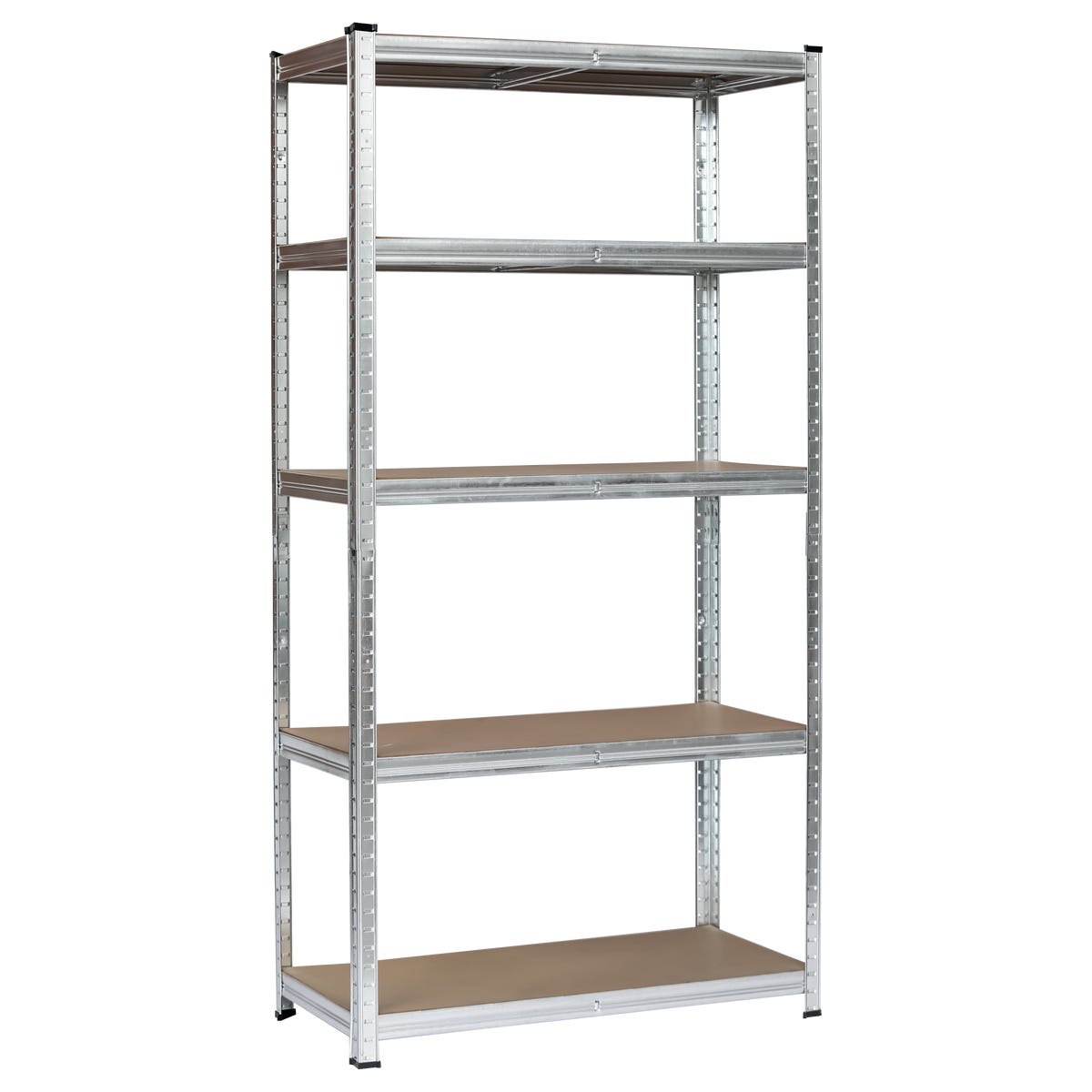 Regał metalowy magazynowy NU150 180x90x40 cm 150 kg srebrny NU HOME