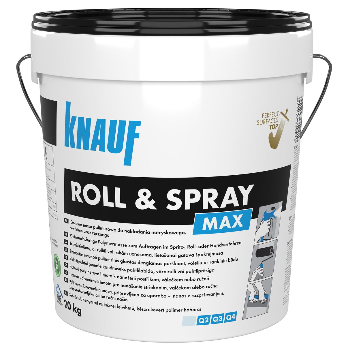 Gotowa masa szpachlowa Roll&Spray Max 20 kg