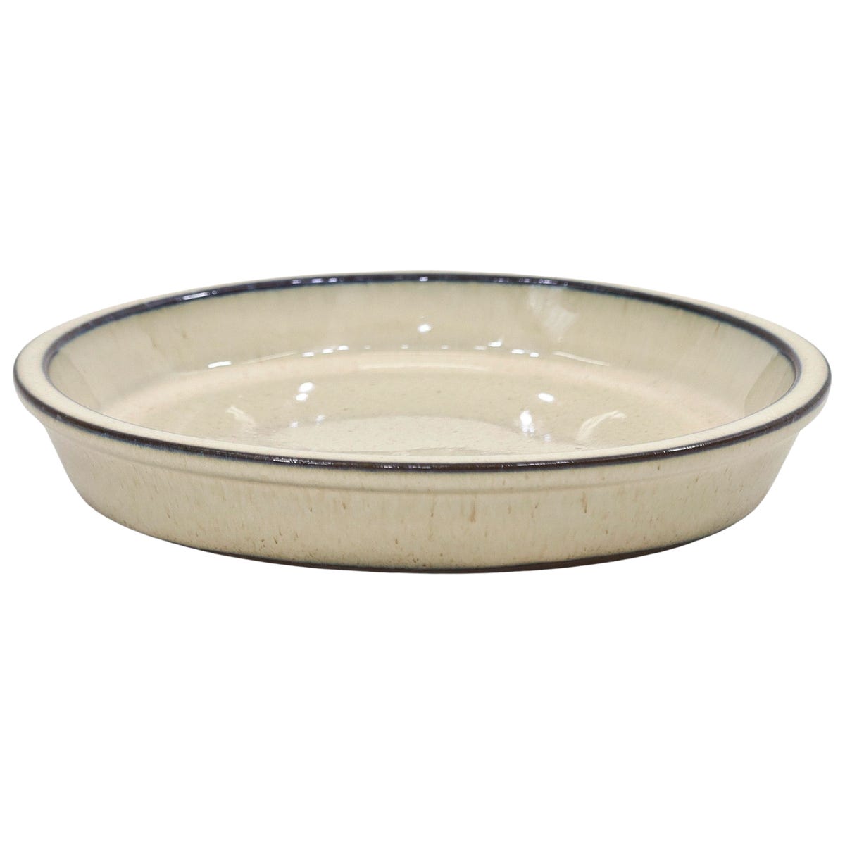 Cermax Podstawka  pod doniczkę ceramiczna śr. 41 cm beżowa