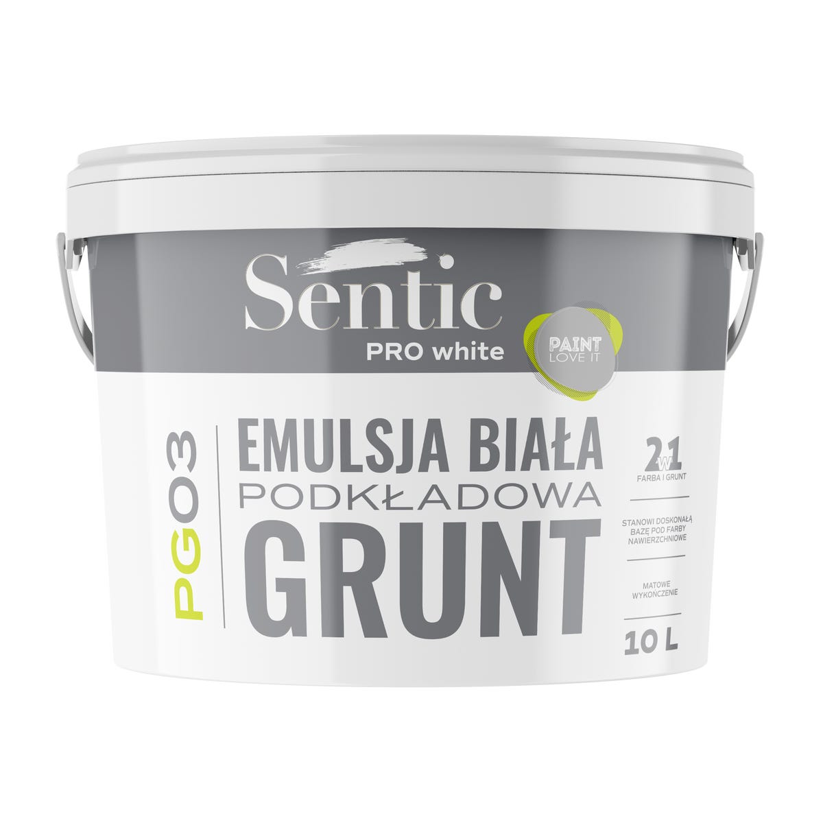 Sentic Emulsja gruntująca Dragon biała PG03 10 litrów