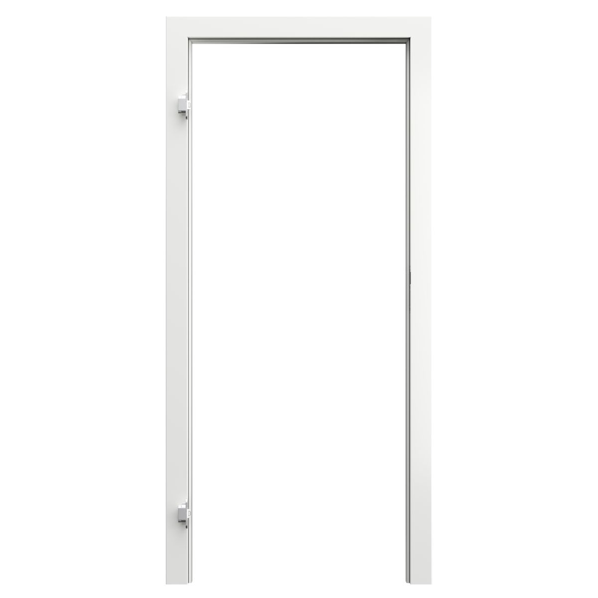 Ościeżnica regulowana kompletna bezprzylgowa Porta biała Hydro 80 lewa zakres 95-135 mm