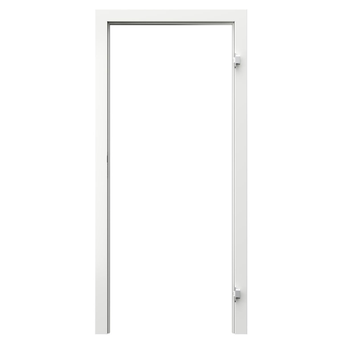 Ościeżnica regulowana kompletna bezprzylgowa Porta Hydro biała 60 prawa zakres 135-175 mm