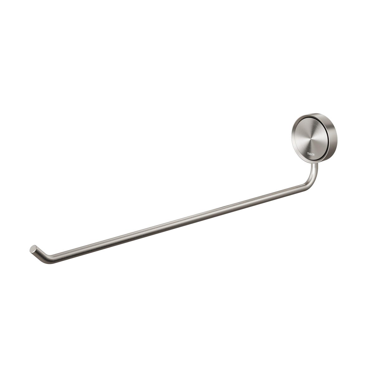 Wieszak ścienny na ręcznik srebrny stal szczotkowana Tiger Ace