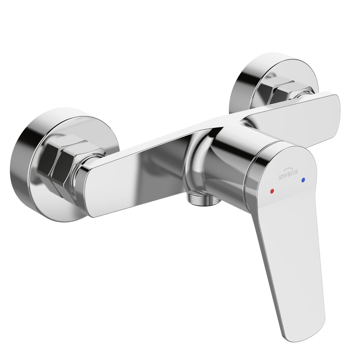Invena Bateria prysznicowa natryskowa chrom Nestos