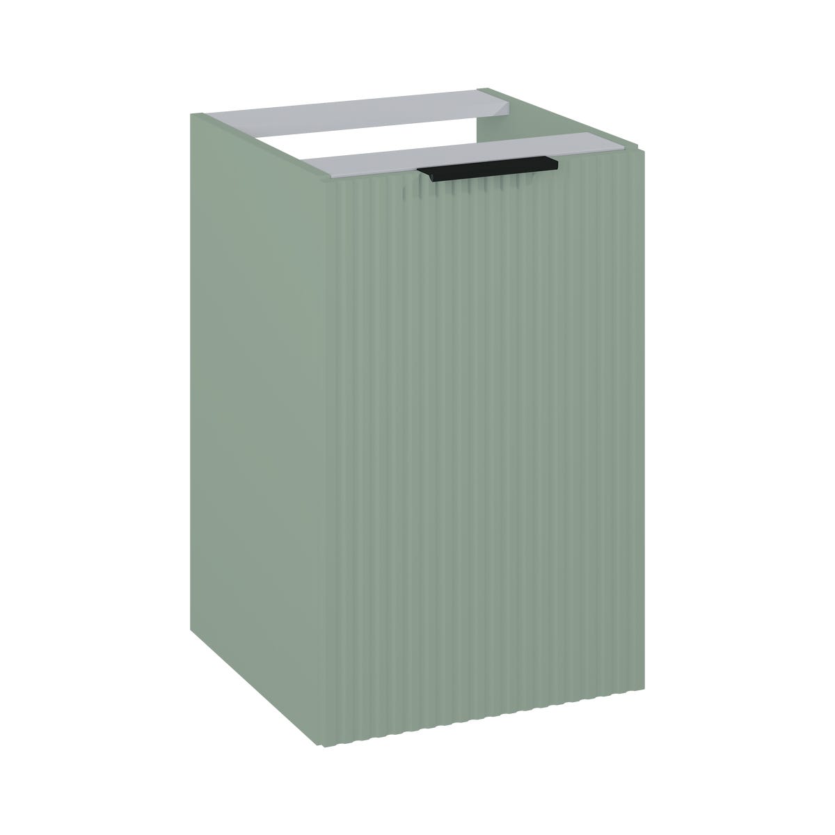 Szafka łazienkowa wisząca Nabel 40x45.2x63.5cm zielona Roca